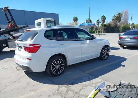 2016 BMW X3 xDrive28I from USA, damaged, VIN 5UXWX9C56G0D81592